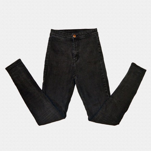 3/$15 🌺H&M Black High Waisted Skinny Jeans - Picture 3 of 11